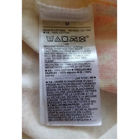 Old Navy Top Womens Medium Mom Tank Colorful Comic - Picture 6 of 9